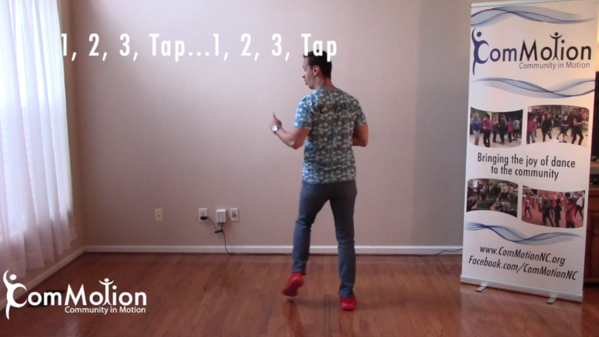 Bachata instruction screen shot Bachata instruction screen shot